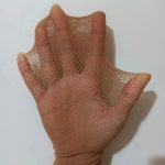 جوراب ساق بلند توری ژل‌دار emotions