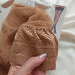 جوراب ساق بلند شیشه‌ای ژل دار